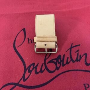 Authentic Louis Vuitton‎ Vachetta Luggage Fastener Buckle Strap Loop Holder